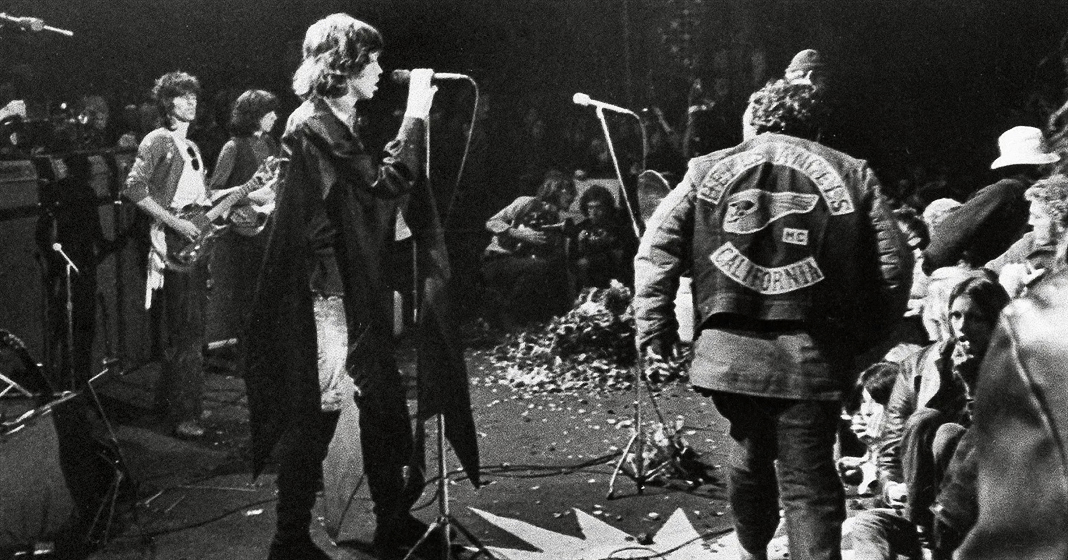 Rolling Stones al concerto di Altamont